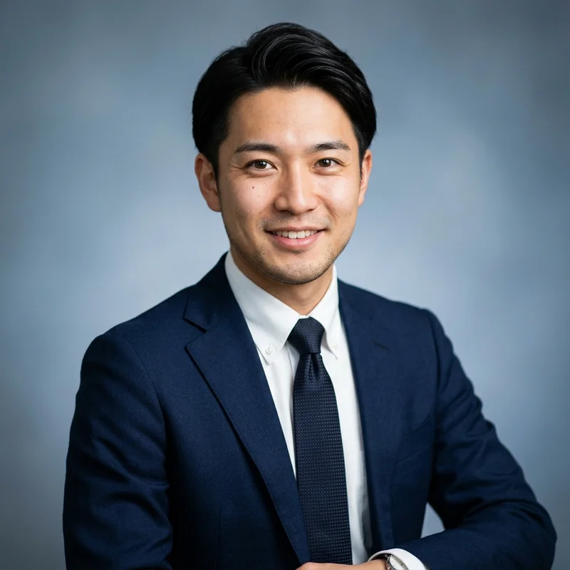 LinkedIn向けAIヘッドショット