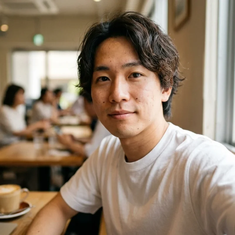 Before - 証明写真 style